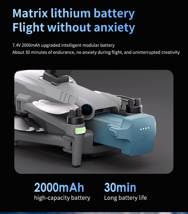K7 Drone with Touchscreen Remote Controller, 8K Digital Image Transmission, HD Aerial Shooting, GPS Auto Return, Long Flight Time, Airdrop Function, Dual Batteries, Laser Obstacle Avoidance & Thermal Imaging