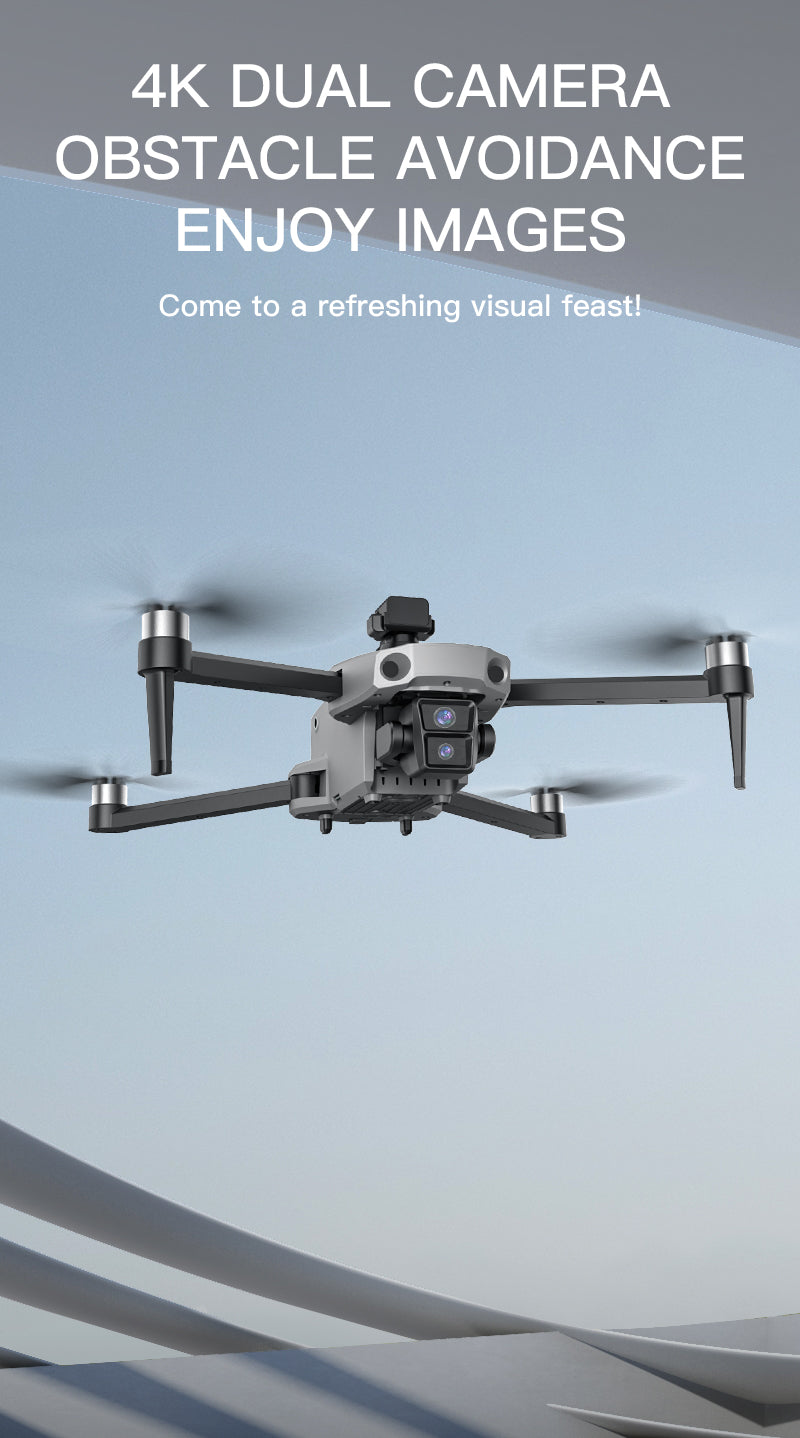 K11SE Drone | Touchscreen Remote Controller, 2 Batteries, Payload Release System, 4K Camera, 360° Laser Obstacle Avoidance, 26 Minutes Flight Time, CE Certified