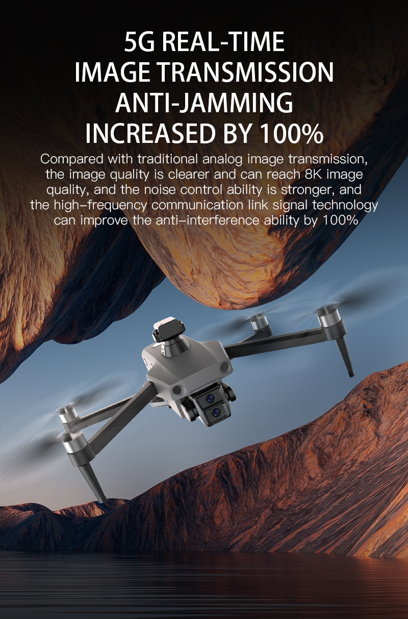 K11SE Drone | Touchscreen Remote Controller, 2 Batteries, Payload Release System, 4K Camera, 360° Laser Obstacle Avoidance, 26 Minutes Flight Time, CE Certified