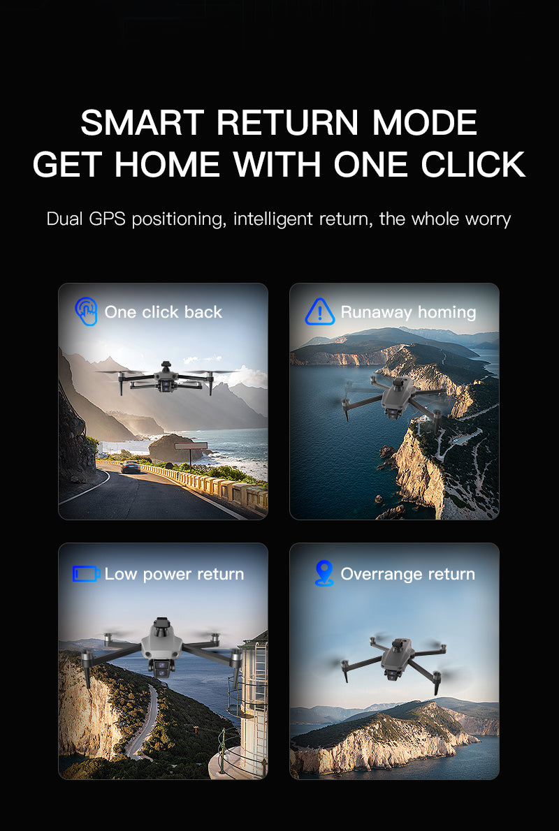 K11SE Drone | Touchscreen Remote Controller, 2 Batteries, Payload Release System, 4K Camera, 360° Laser Obstacle Avoidance, 26 Minutes Flight Time, CE Certified
