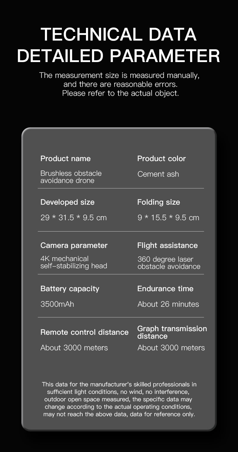 K11SE Drone | Touchscreen Remote Controller, 2 Batteries, Payload Release System, 4K Camera, 360° Laser Obstacle Avoidance, 26 Minutes Flight Time, CE Certified