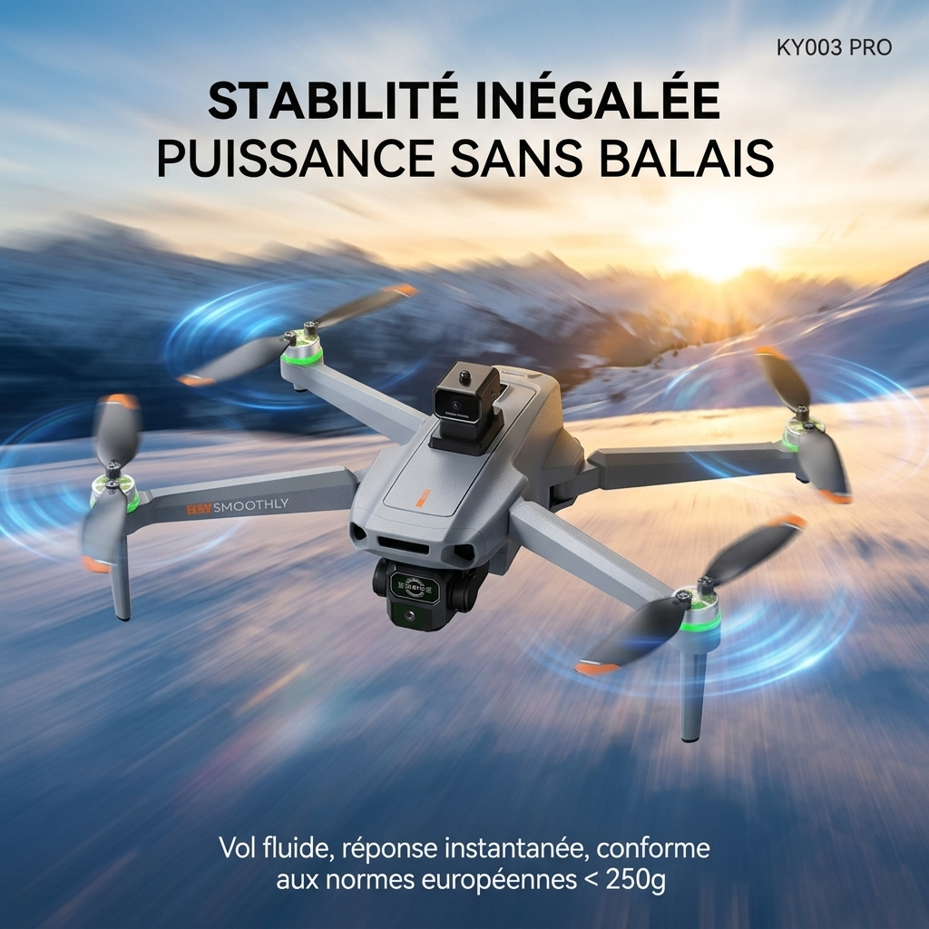 KY003 Drone, Integrated Airdrop Function, High‑Definition Lens, 1KM Long‑Range Transmission, 25‑Minute Flight Time, Obstacle Avoidance, for Beginners, Under 250g‑No Registration, No Fines