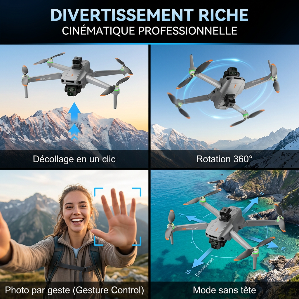 KY003 Drone, Integrated Airdrop Function, High‑Definition Lens, 1KM Long‑Range Transmission, 25‑Minute Flight Time, Obstacle Avoidance, for Beginners, Under 250g‑No Registration, No Fines
