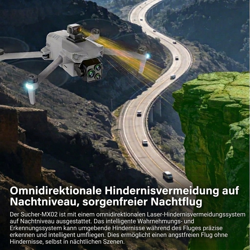 MX02, Fernbedienung mit Touchscreen 5,5 Zoll, Integrierte Abwurffunktion, Last 250g, Reichweite 8km, Höhe 300m, 4K Kamera, 35Min Akkulaufzeit, Mehrfache GPS-Rückkehr, vlog, Hochzeit, Reise, Familie, <250g, Lokale Lieferung