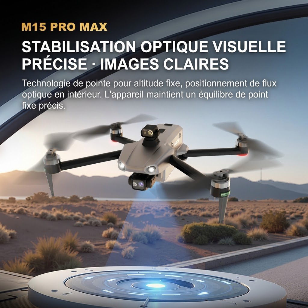 Drohne M15 PRO MAX | 600g Abwurfnutzlast, 3-Achsen-Gimbal, 360°-Laser-Hindernisvermeidung, 45 Min. Flugzeit, 30 km Hin- und Rückflugreichweite, 4K 48MP Kamera mit Touchscreen-Fernbedienung