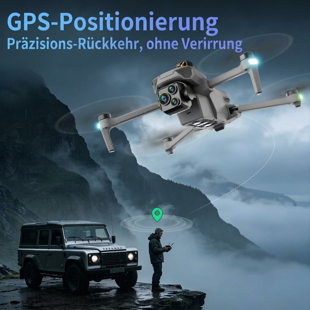 MX02, Fernbedienung mit Touchscreen 5,5 Zoll, Integrierte Abwurffunktion, Last 250g, Reichweite 8km, Höhe 300m, 4K Kamera, 35Min Akkulaufzeit, Mehrfache GPS-Rückkehr, vlog, Hochzeit, Reise, Familie, <250g, Lokale Lieferung