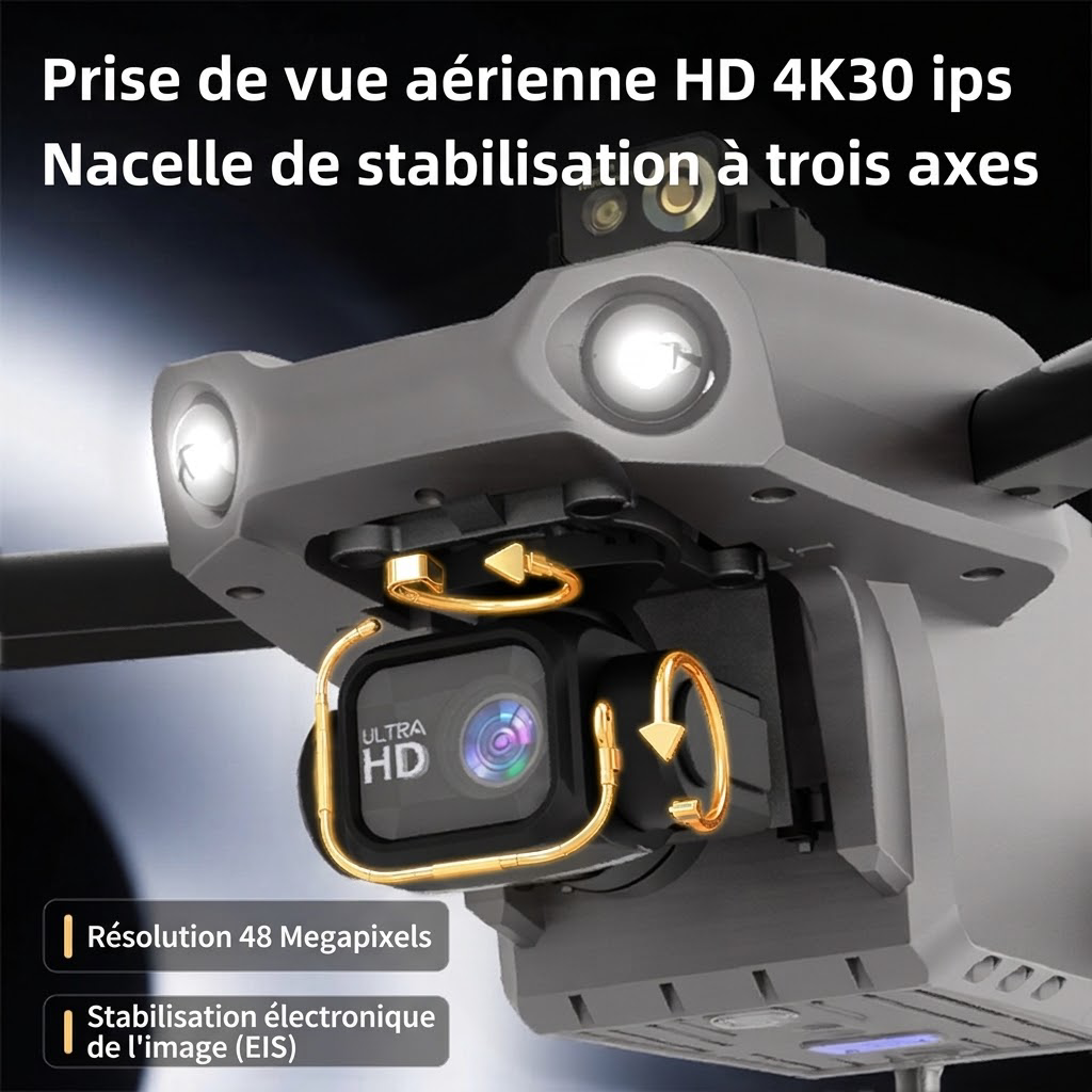 Drohne M15 PRO MAX | 600g Abwurfnutzlast, 3-Achsen-Gimbal, 360°-Laser-Hindernisvermeidung, 45 Min. Flugzeit, 30 km Hin- und Rückflugreichweite, 4K 48MP Kamera mit Touchscreen-Fernbedienung